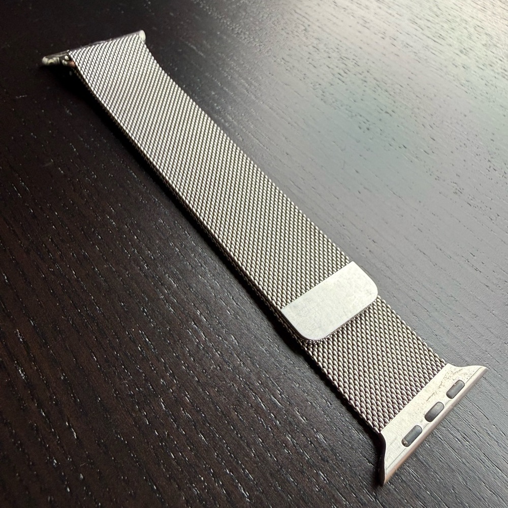 Apple 44mm Silver Milanese Loop